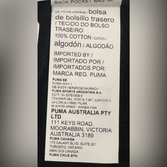 Puma x Woman’s Coca-Cola High Waisted Sweat Shorts with Pockets     Medium   NWT - Picture 12 of 12